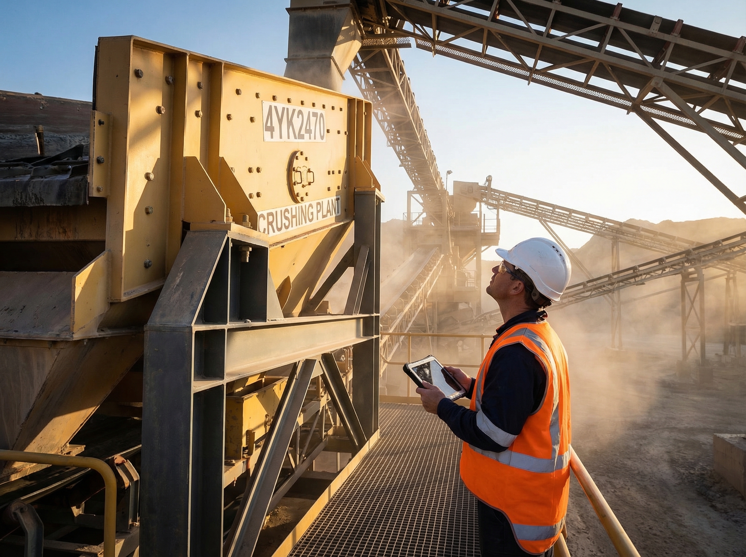 180-220 tph Stone Crusher Plant