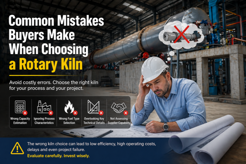 Common Mistakes Buyers Make When Choosing a Rotary Kiln Meta Description