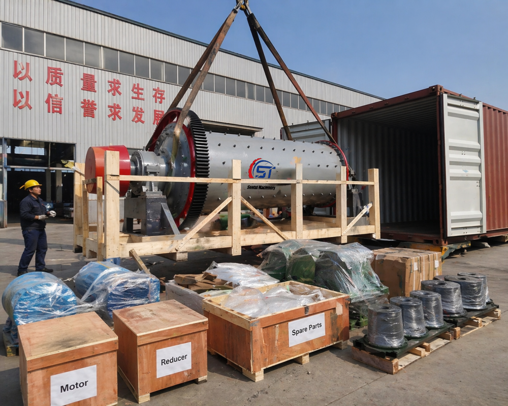 ball mill overseas shipment