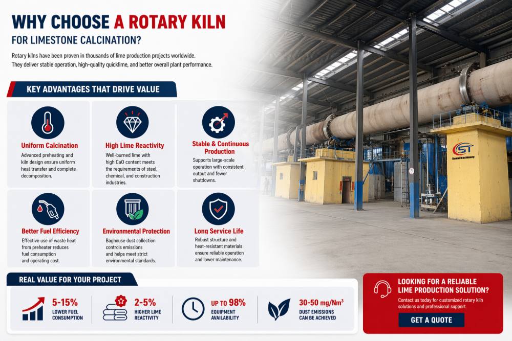 quicklime production equipment