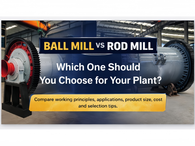 Ball Mill vs Rod Mill: Which One Should You Choose for Your Plant?