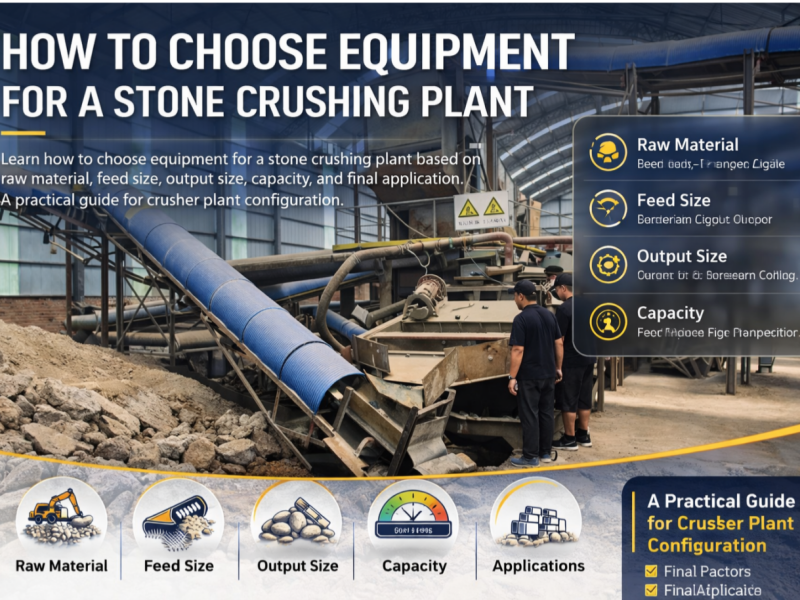 How to Choose Equipment for a Stone Crushing Plant