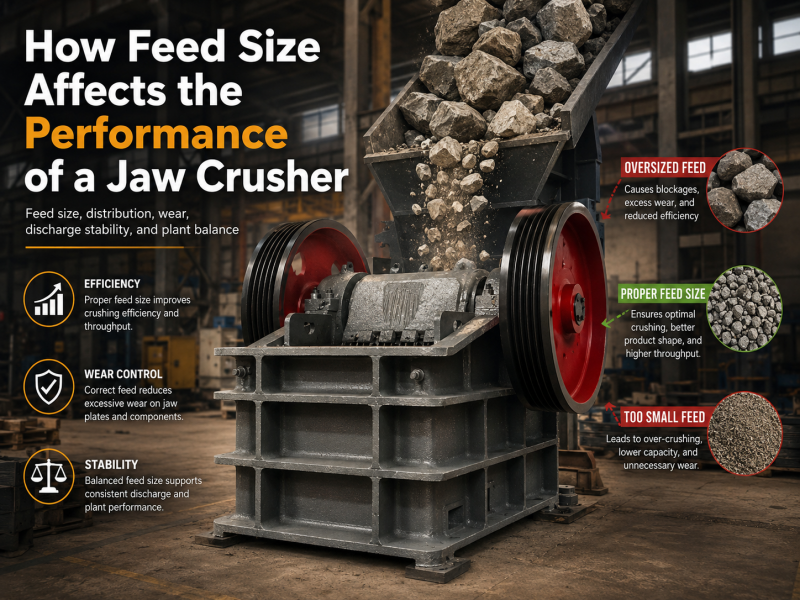 How Feed Size Affects the Performance of a Jaw Crusher