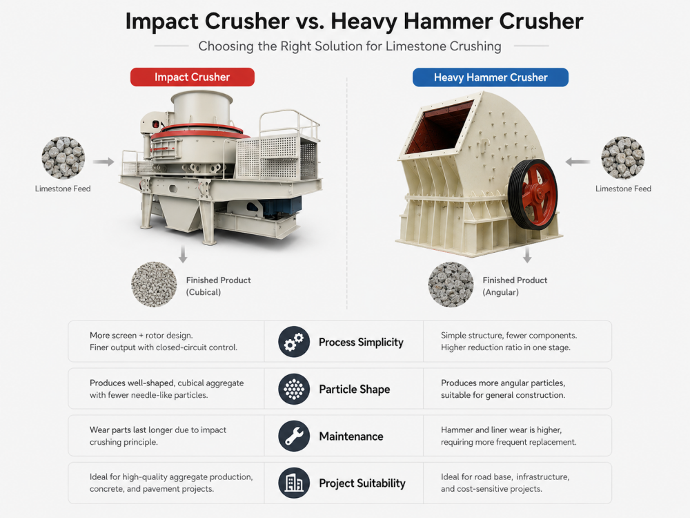 which crusher is better for limestone