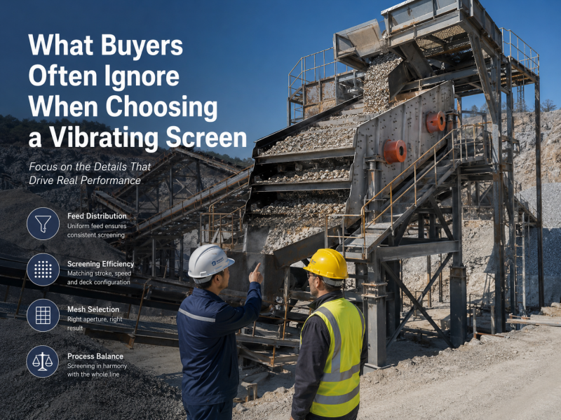 What Buyers Often Ignore When Choosing a Vibrating Screen