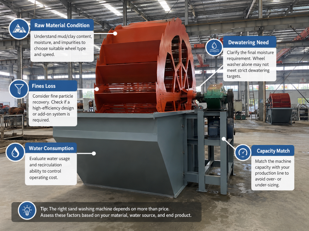 choosing a sand washing machine choosing a sand washing machine