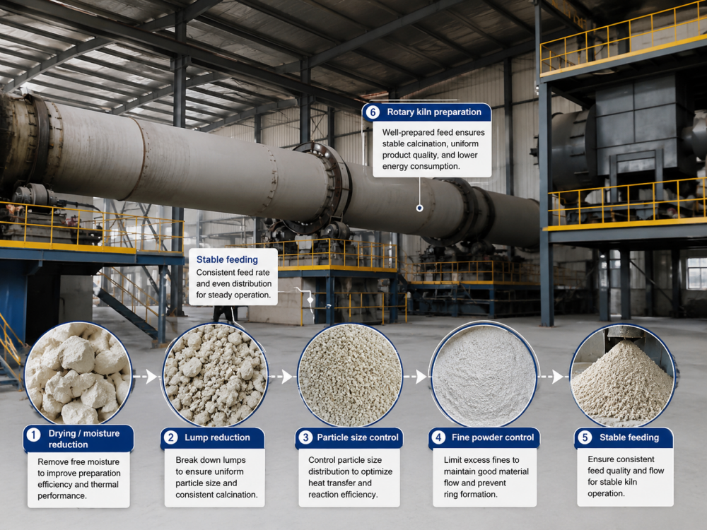 kaolin rotary kiln