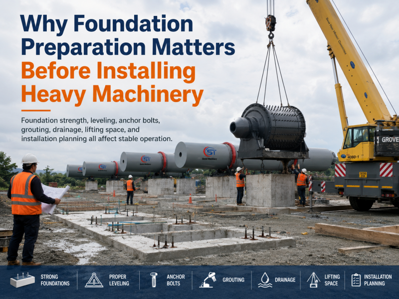 Why Foundation Preparation Matters Before Installing Heavy Machinery