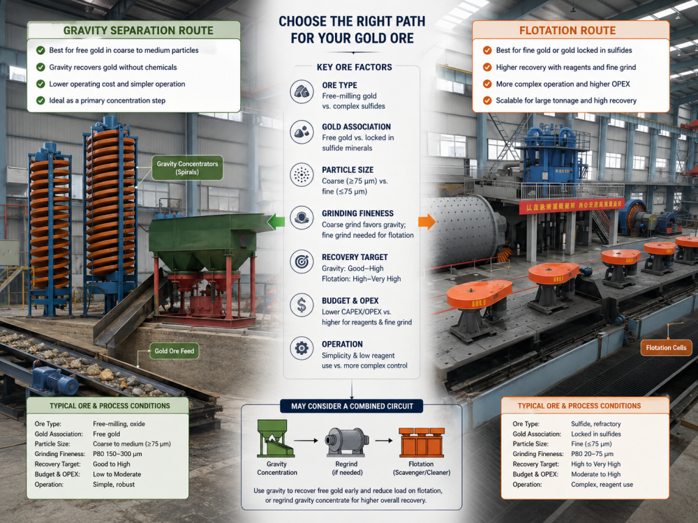 gold beneficiation plant
