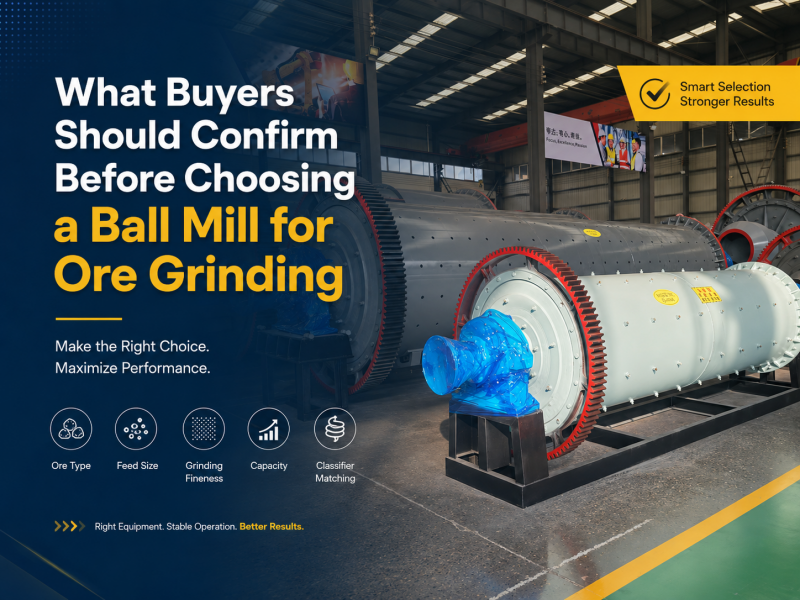 What Buyers Should Confirm Before Choosing a Ball Mill for Ore Grinding