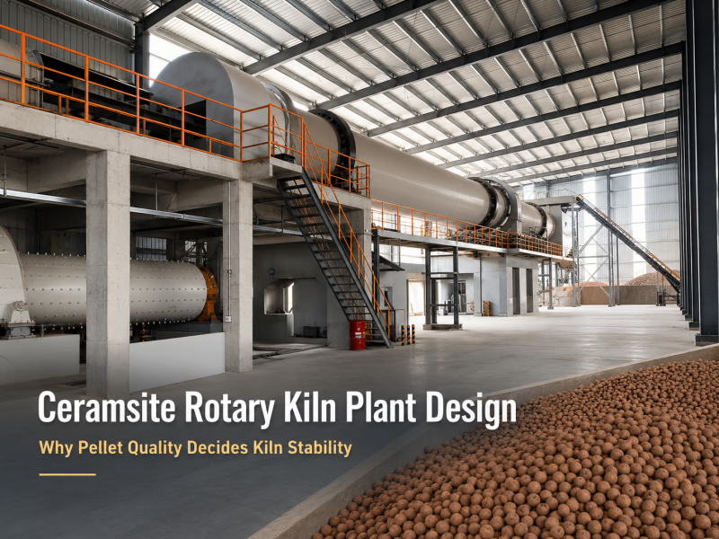 Ceramsite Rotary Kiln Plant Design: Why Pellet Quality Decides Kiln Stability