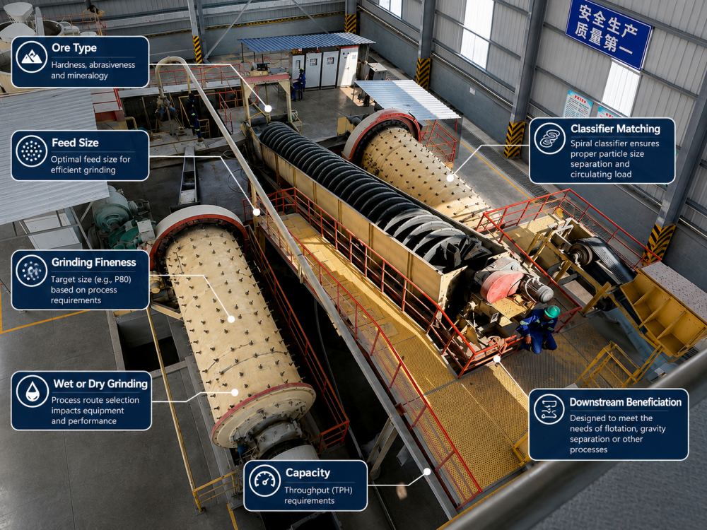 ball mill for ore grinding