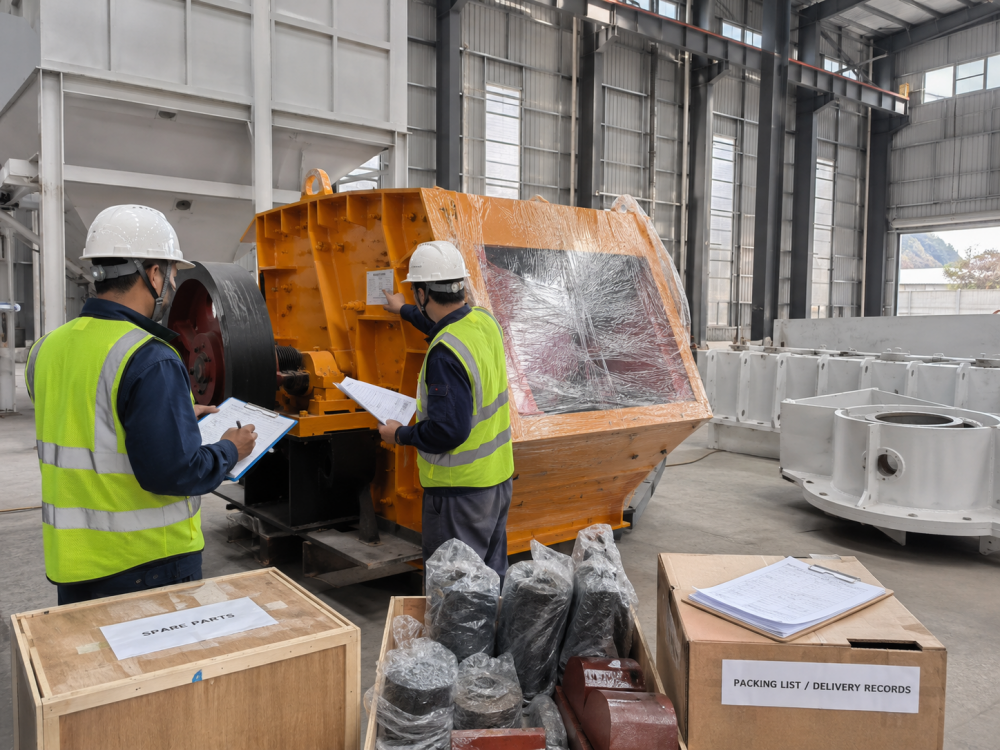 project site equipment inspection