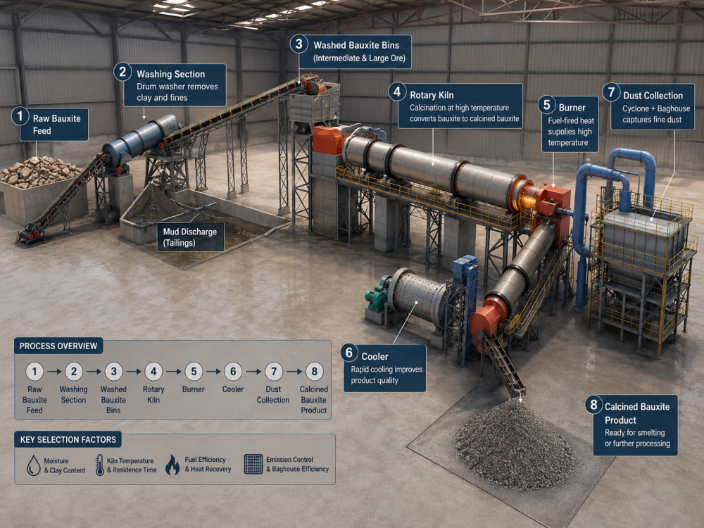 bauxite calcination bauxite calcination
