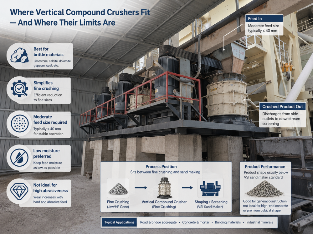vertical shaft compound crusher vertical shaft compound crusher
