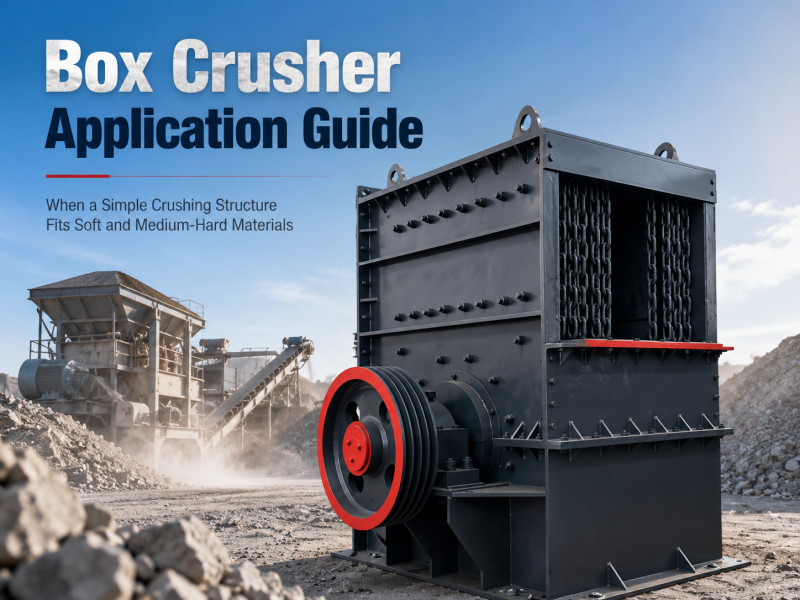 Box Crusher Application Guide: When a Simple Crushing Structure Fits Soft and Medium-Hard Materials