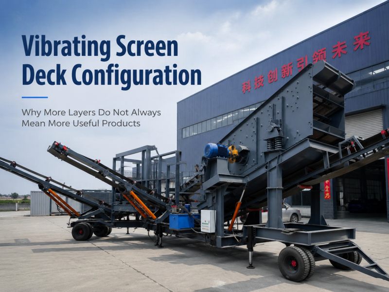 Vibrating Screen Deck Configuration: Why More Layers Do Not Always Mean More Useful Products