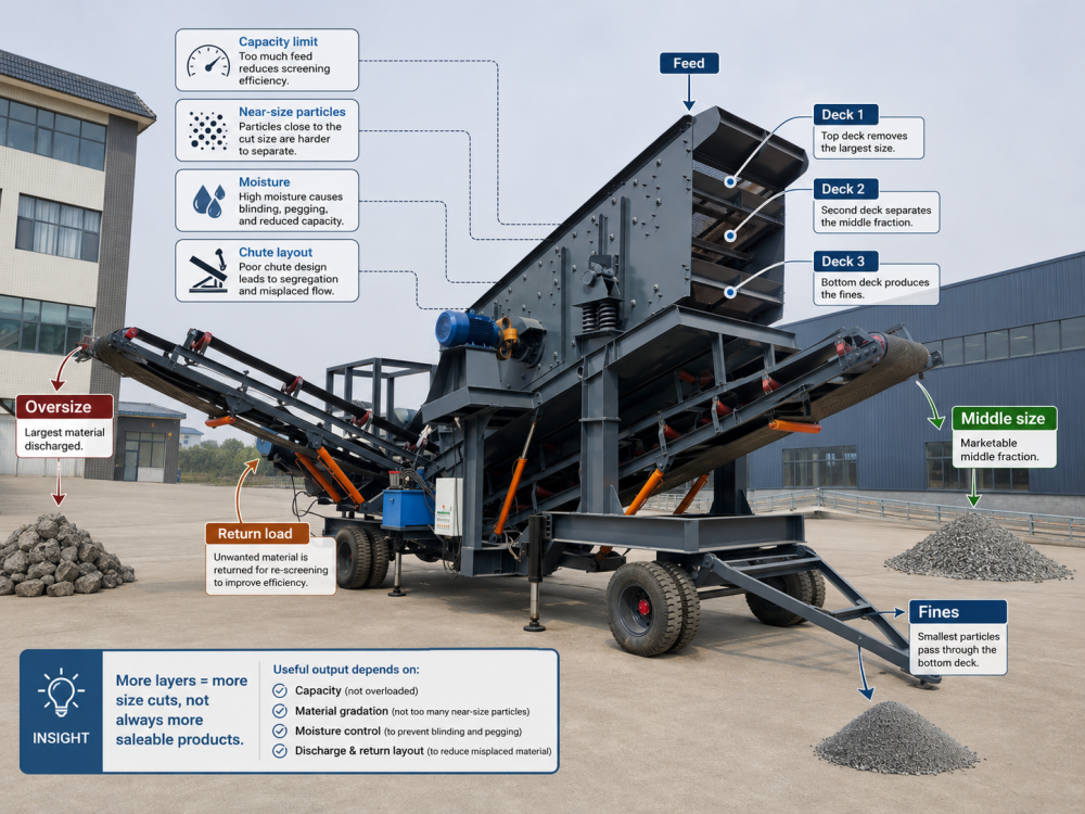 vibrating screen layers vibrating screen layers