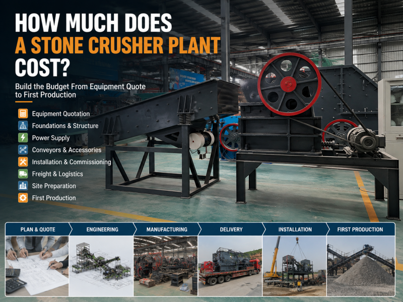 How Much Does a Stone Crusher Plant Cost? Build the Budget From Equipment Quote to First Production