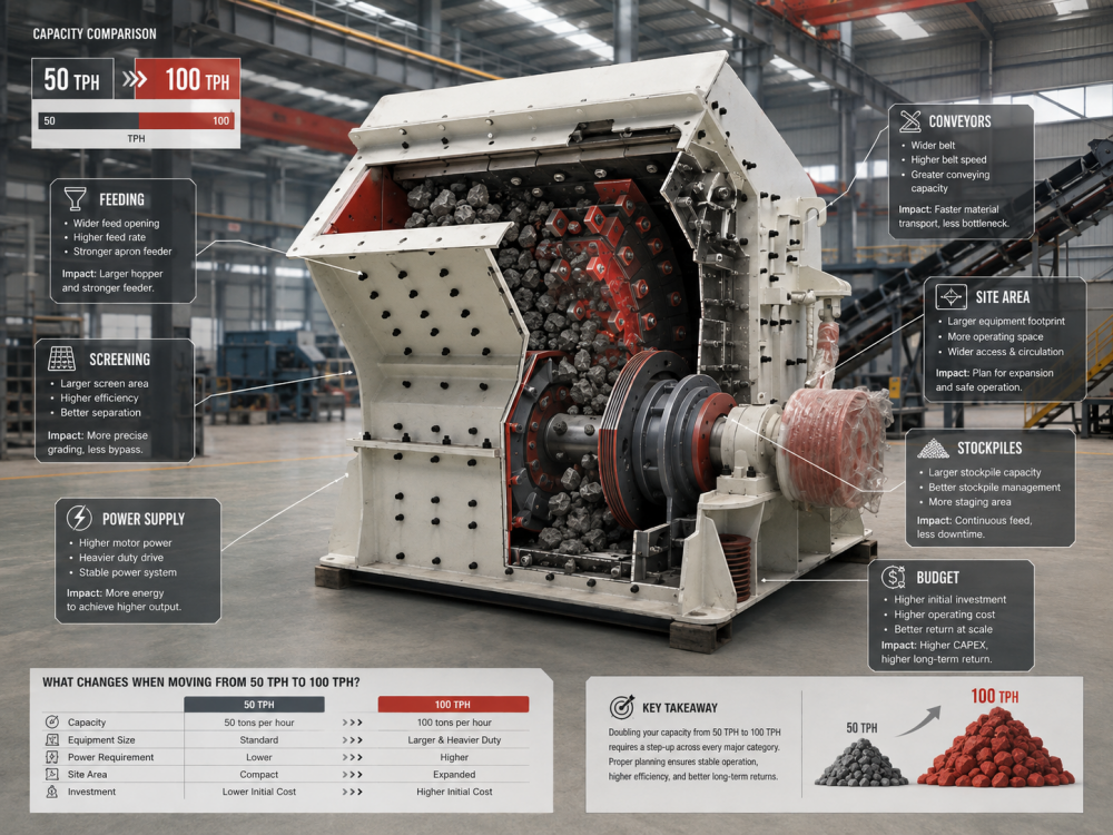 50 TPH stone crusher plant 50 TPH stone crusher plant