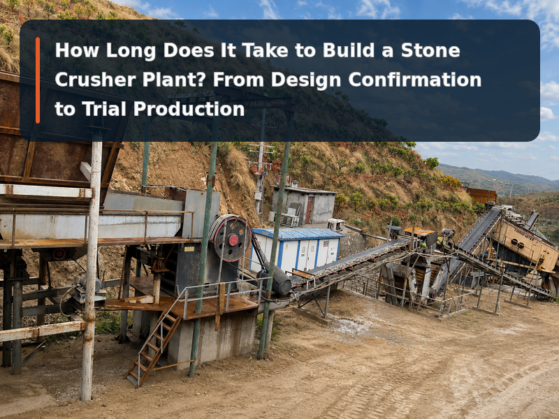 How Long Does It Take to Build a Stone Crusher Plant? From Design Confirmation to Trial Production