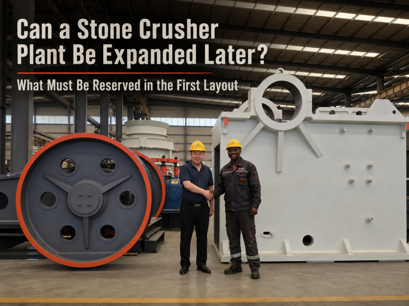 Can a Stone Crusher Plant Be Expanded Later? What Must Be Reserved in the First Layout