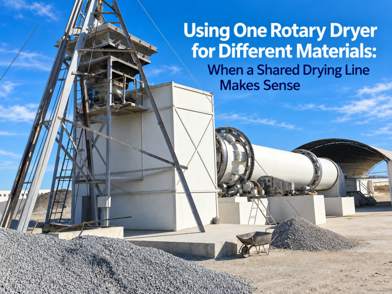 Using One Rotary Dryer for Different Materials: When a Shared Drying Line Makes Sense