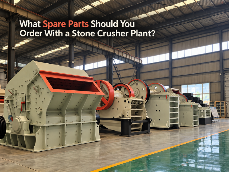 What Spare Parts Should You Order With a Stone Crusher Plant?